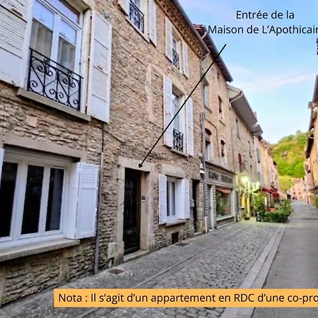La Maison De L'apothicaire - Un Refuge Enchante Avec Balneo En Hyper-centre * Crémieu